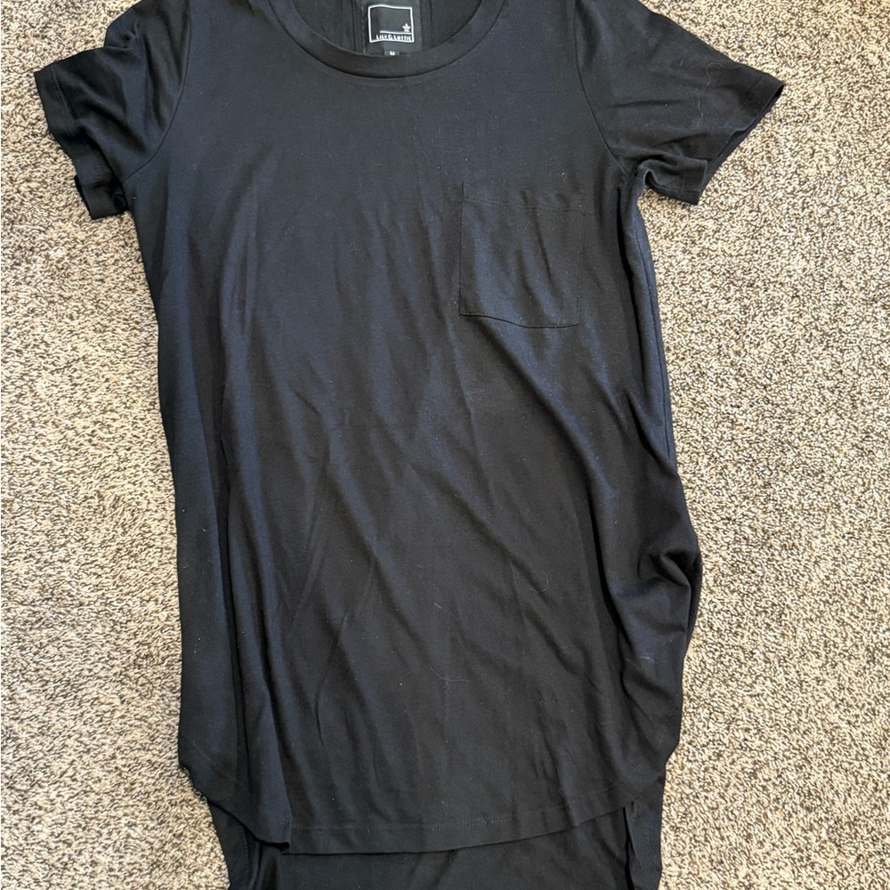 Lily and Lottie Classic Black Short Sleeve Women's Tee - Medium